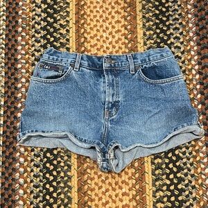 Vintage Y2K Lei Denim Jean Booty Shorts Size 9